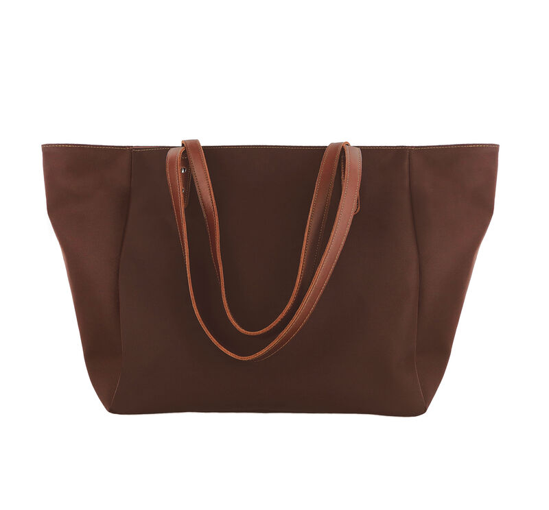 Faye II Espresso Nylon Front View